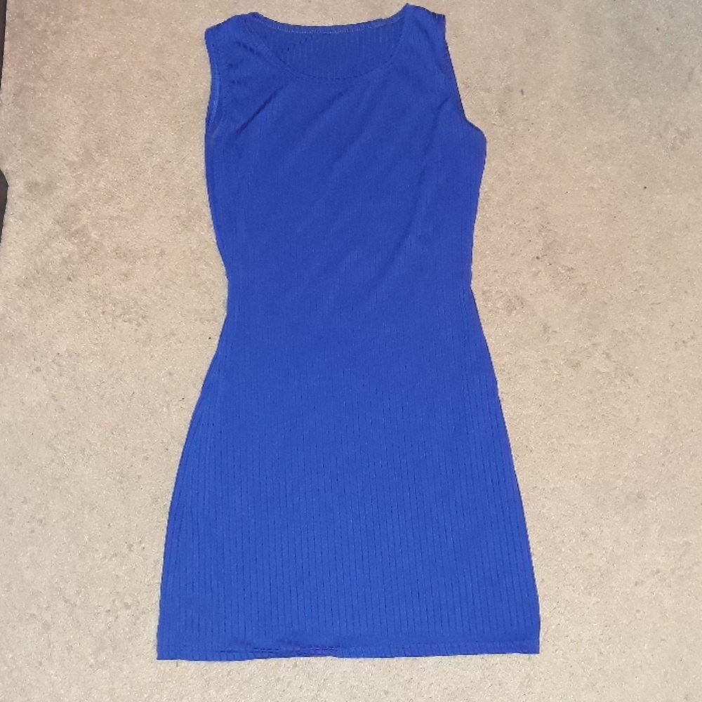 Blue party dress
